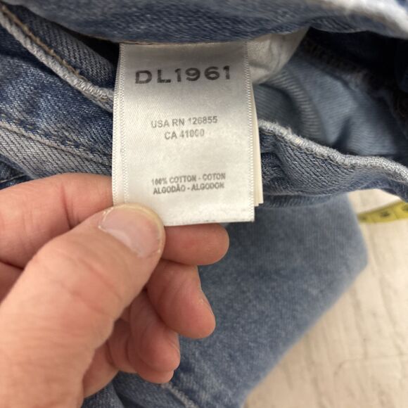 Womens Size 33 DL1961 Emilie Straight Jeans EUC - Picture 5 of 5